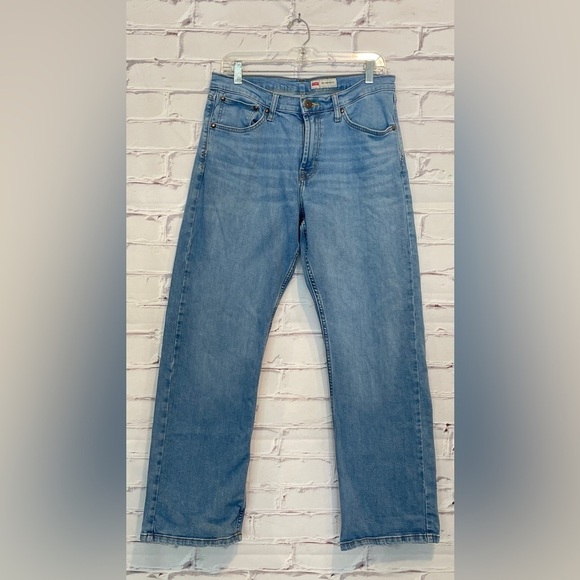 Wrangler Relaxed Boot Light Blue Jeans - Picture 1 of 4